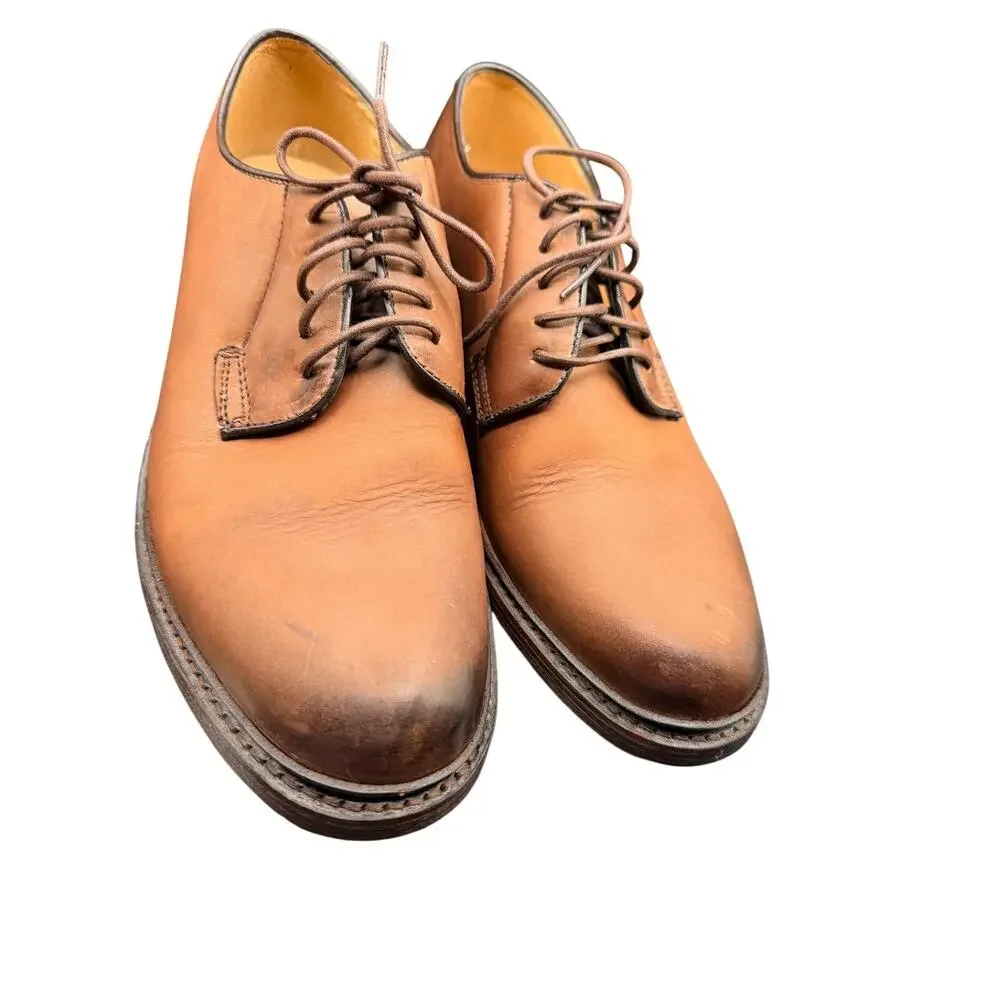 Frye Men’s Leather Oxford Shoes Brown Lace Up USA Size 10.5